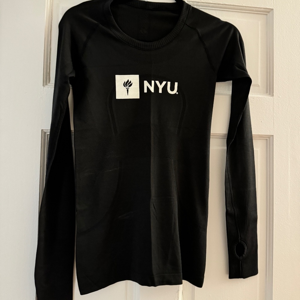 NYU Lululemon Long Sleeve Shirt